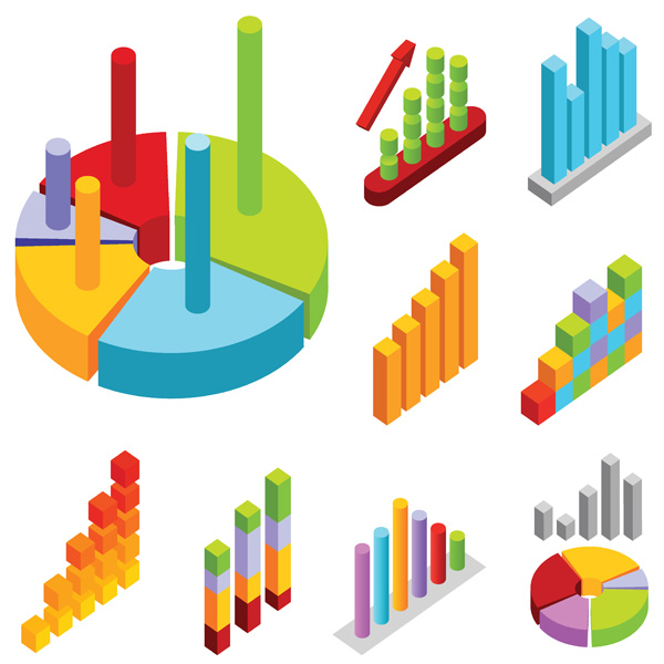 free vector Data analysis and statistics icon vector